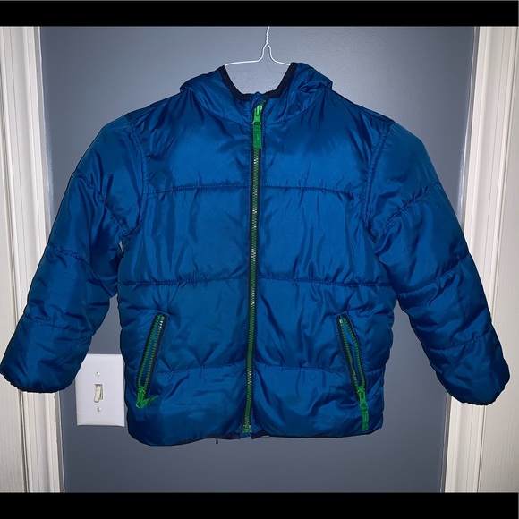 Old Navy Other - Old Navy Puffy Coat with Hood Size XS 5 Kids